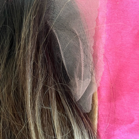 HD lace wig😻💚💜 - Picture 4 of 5